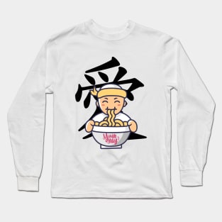 Yummy noodle Long Sleeve T-Shirt